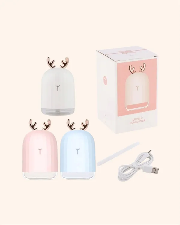 4–8 Saat Çalışma Süreli USB Portatif Masa Nemlendirici