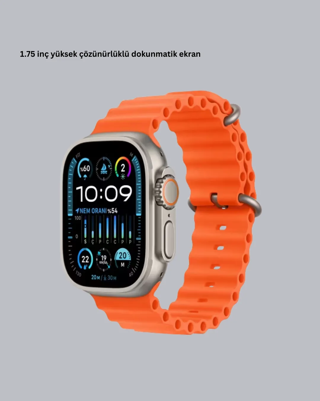 S8 Ultra Akıllı Saat ve Bluetooth Kablosuz Kulaklık 2’li Set