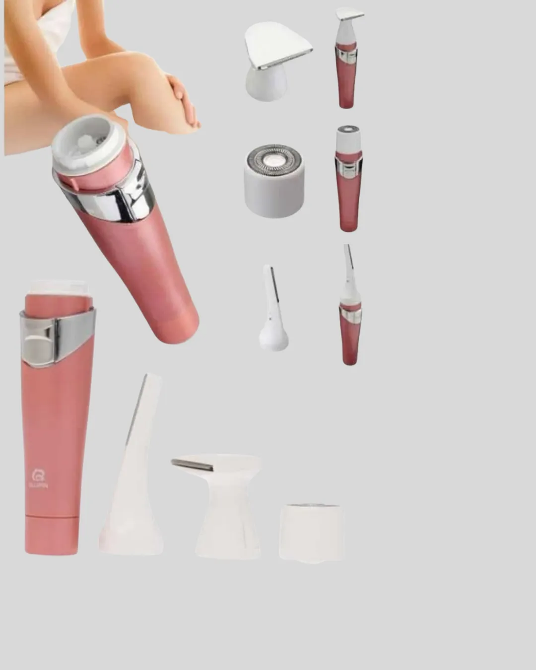 Ev Tipi Profesyonel Epilasyon Cihazı – Pembe