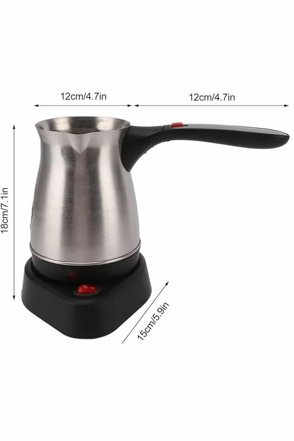 Elektrikli Türk Kahvesi Makinesi Elektrikli Cevze Telveli