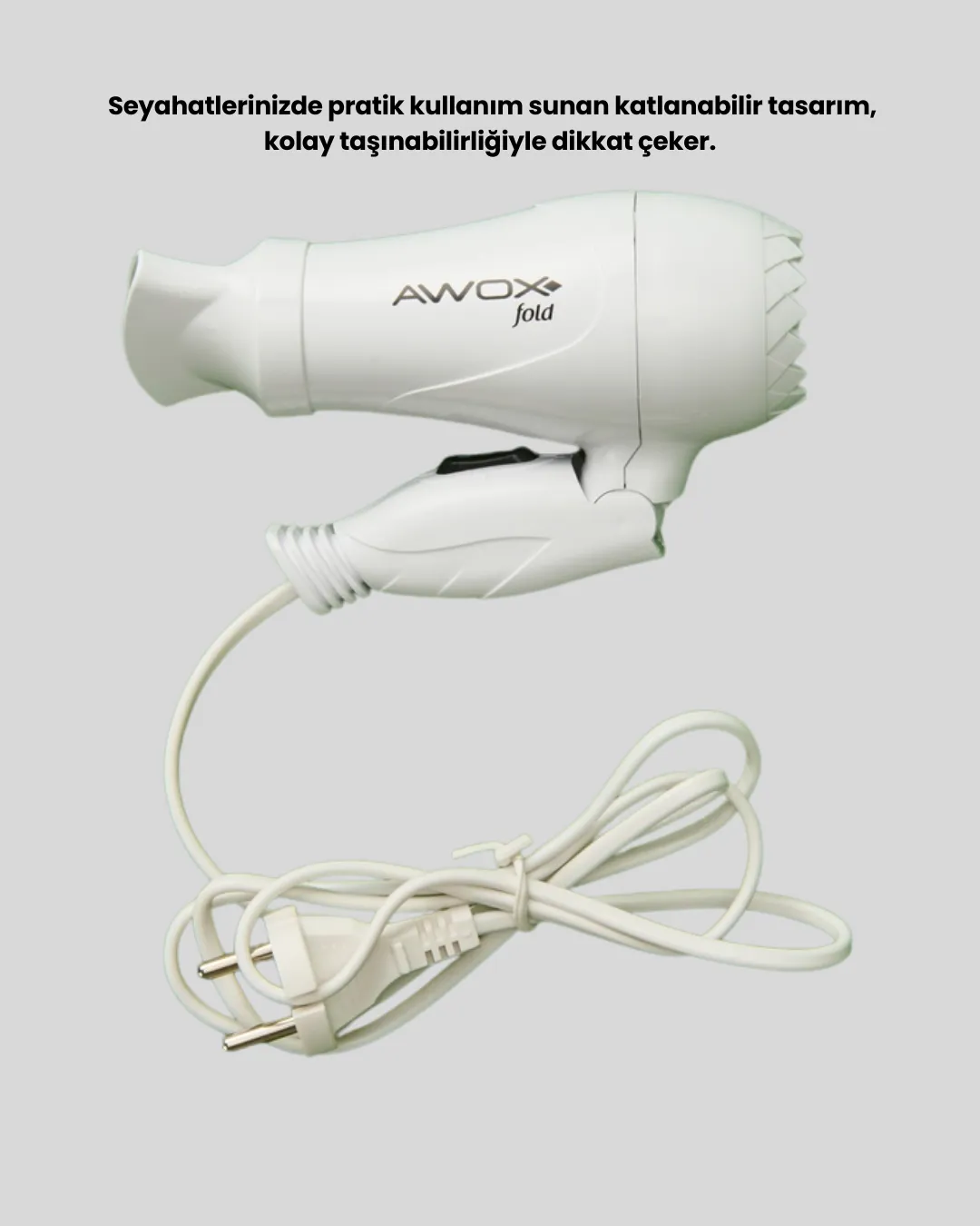 AWOX MİNİ FÖN BEYAZ