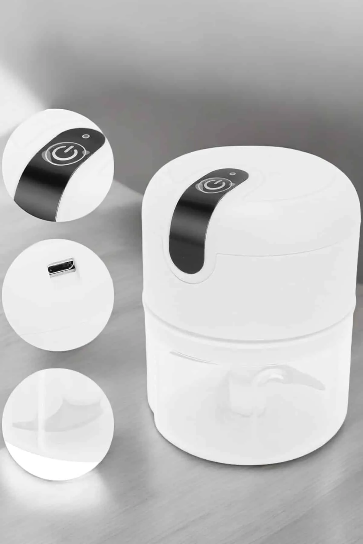 El Rondosu Mini Şarjlı Doğrayıcı Taşınabilir 250 ml