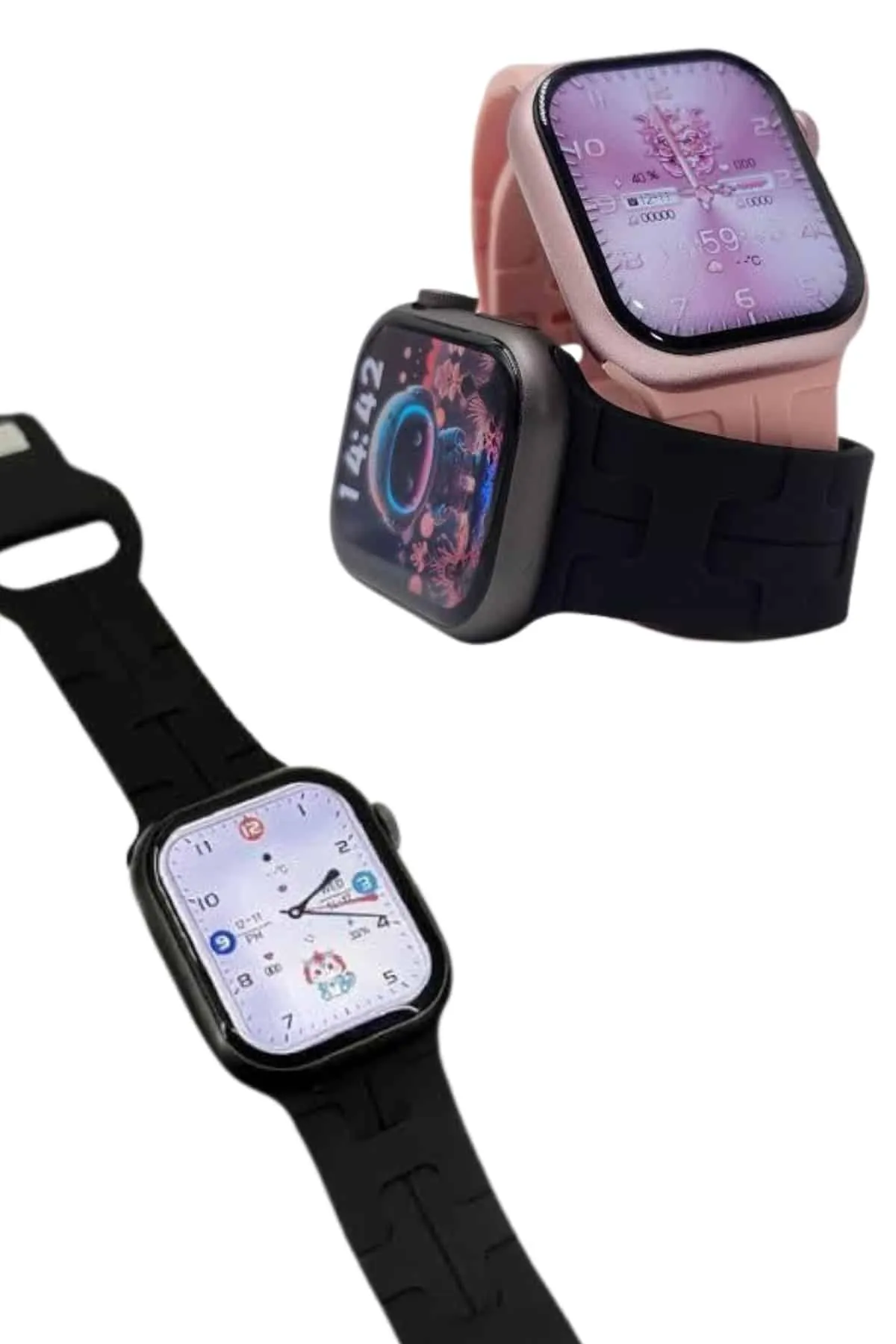 Yeni Nesil Akıllı Saat Amoled Ekran Yüksek Çözünürlüklü 41 mm Kasa