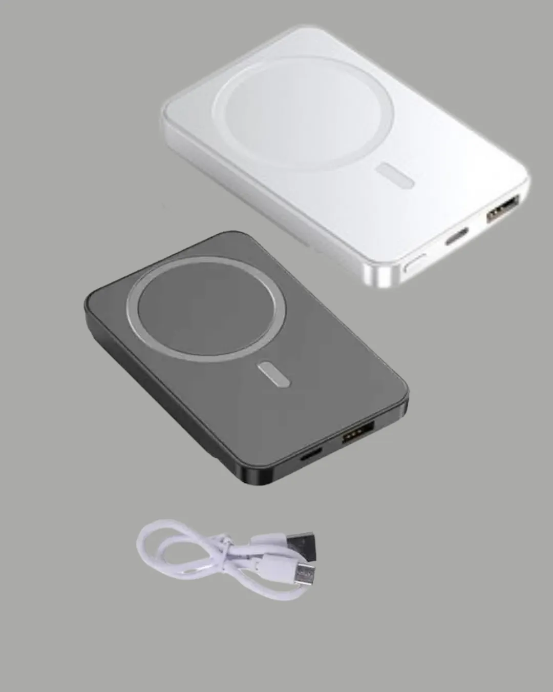 Manyetik ve Hızlı Kablosuz Şarj Güç Bankası Powerbank