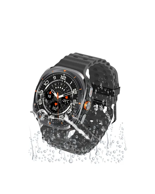 Toza ve Suya Dayanıklı Unisex Akıllı Saat | Renkli Ekran | Mikrofonlu Model