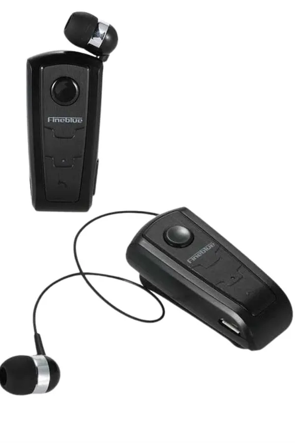 Makaralı Bluetooth Kulakiçi Yaka Kulaklığı Kablosuz Kulaklık