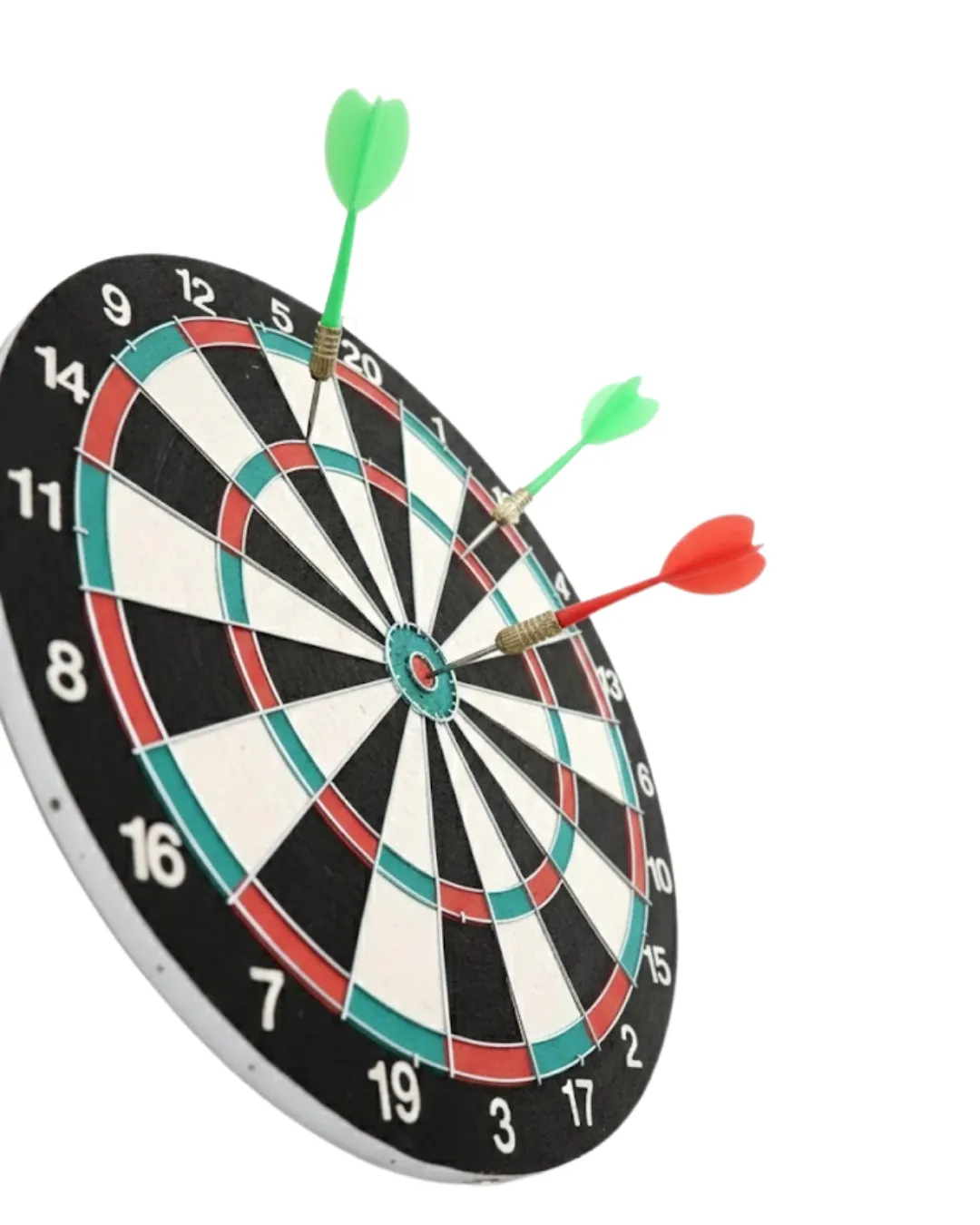 Ev ve Ofis İçin 17 İnç Dart Tahtası Seti 4 Adet Dart Oku Dahil