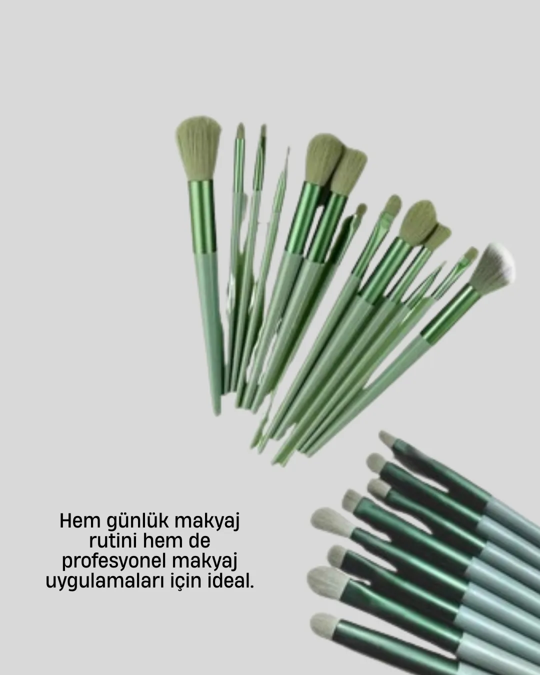 Profesyonel Makyaj Fırça Seti Yumuşak Kıllı Taşınabilir Çantalı