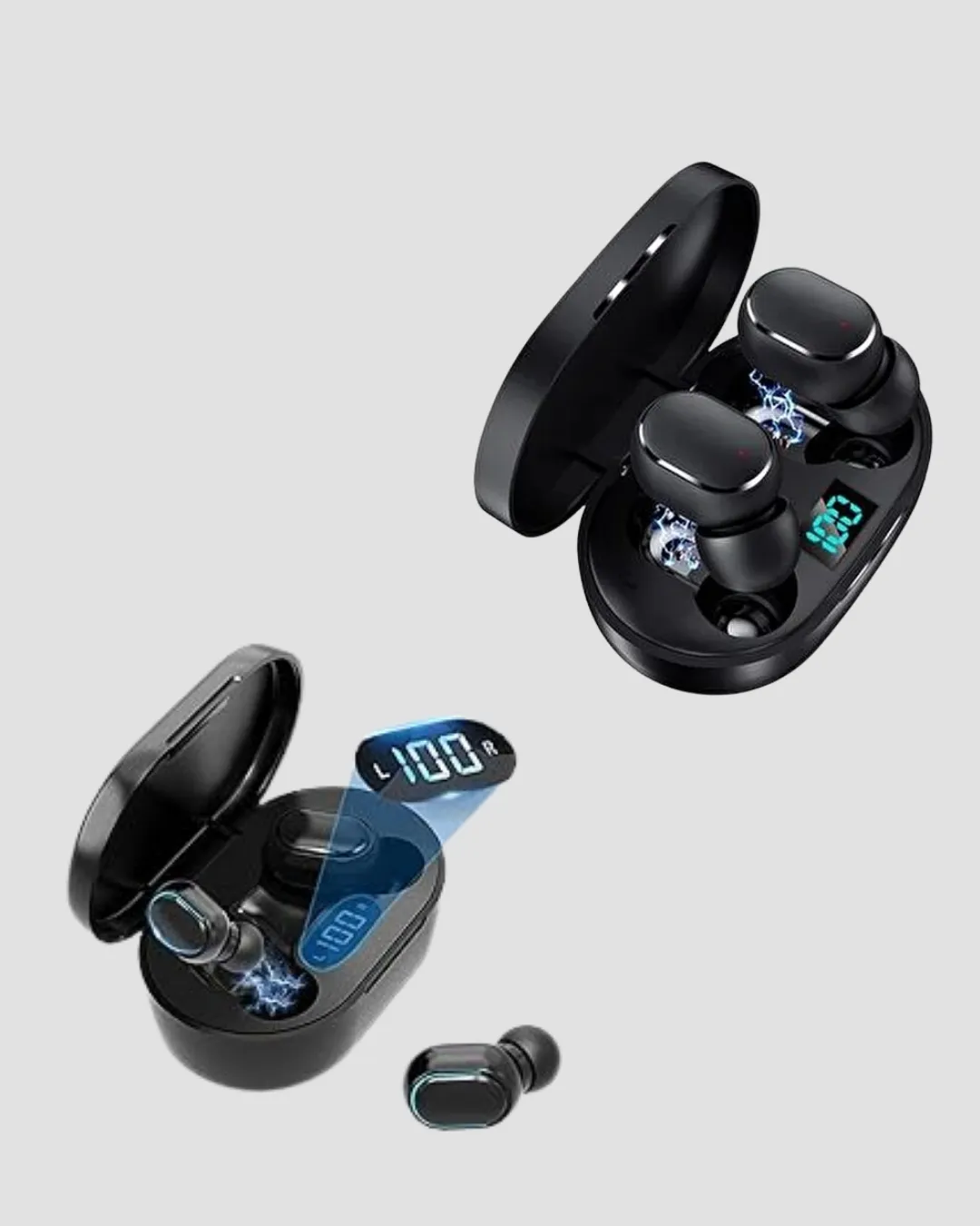 ANC Bluetooth Kulaklık – Suya ve Tere Dayanıklı, Uzun Pil Ömürlü, Mikrofonlu Kablosuz Kulaklık