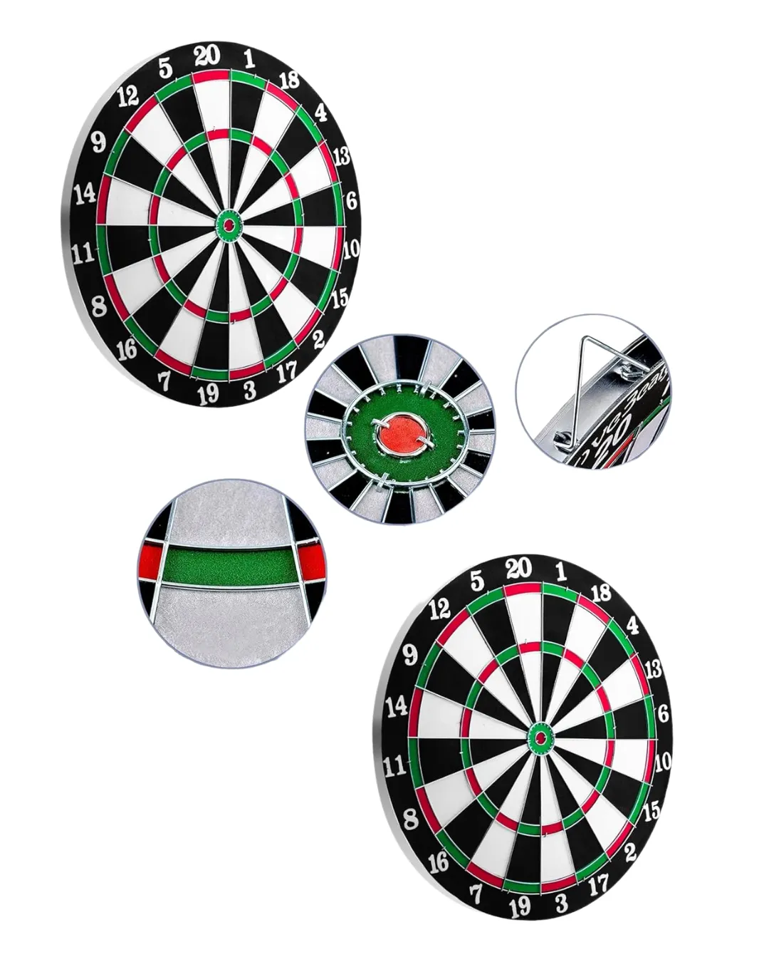 Şık Tasarımlı Dart Tahtası 12 İnç Dayanıklı Ahşap Gövde