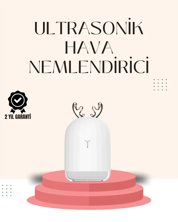 USB Şarjlı Mini USB Nemlendirici LED Işıklı Masaüstü Cihaz