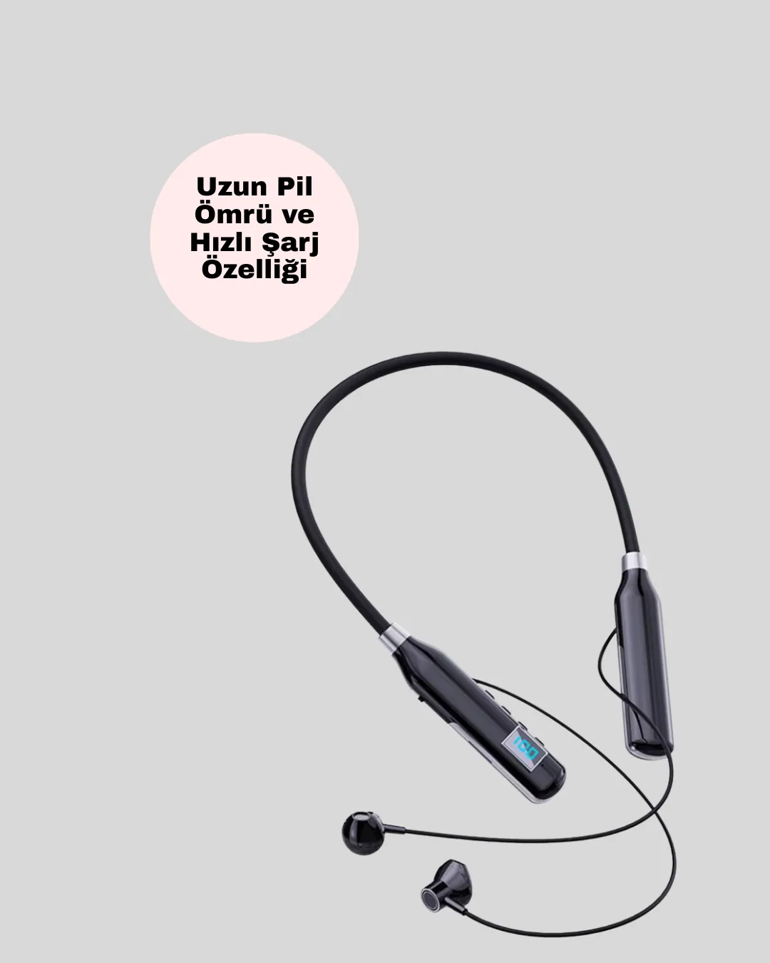 Uzun Pil Ömrü ve Hızlı Şarj Özellikli Bluetooth Kulaklık