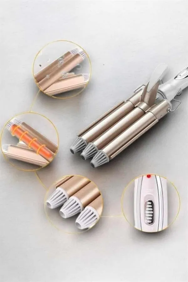 Wag Maşa Doğal ve Hacimli Bukleler için İdeal Saç Şekillendirme Aracı