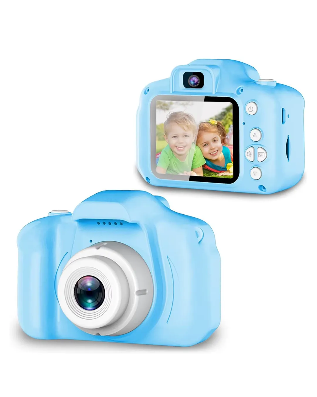 Mavi HD Mini Kamera Video Fotoğraf Çekimli Şarj Edilebilir Bataryalı Hafıza Kart Destekli