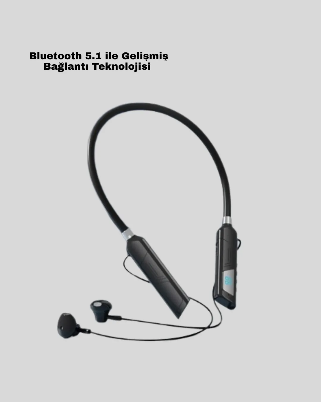 Ergonomik Tasarımlı IPX4 Suya Dayanıklı Bluetooth Kulaklık