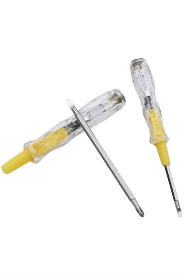 Kontrol Kalemi Çift Başlıklı Şeffaf Elektrik Testi Değişken Uçlu