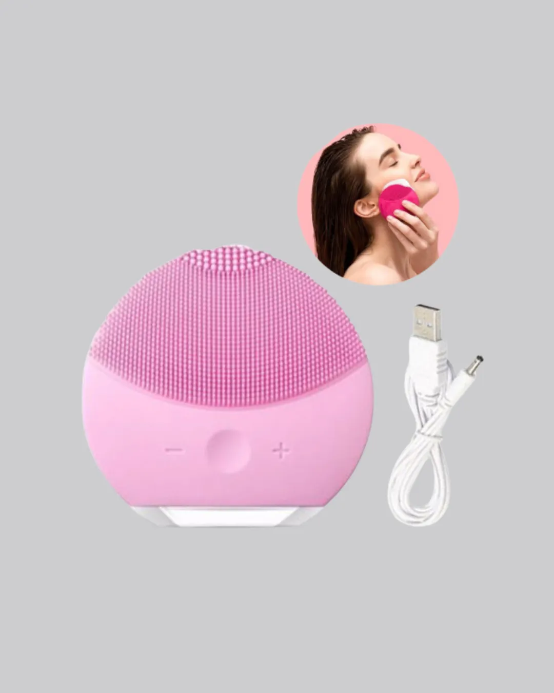 Cilt Dostu Silikon Yüz Masaj Aleti – Hafif, Dayanıklı ve Su Geçirmez Tasarım