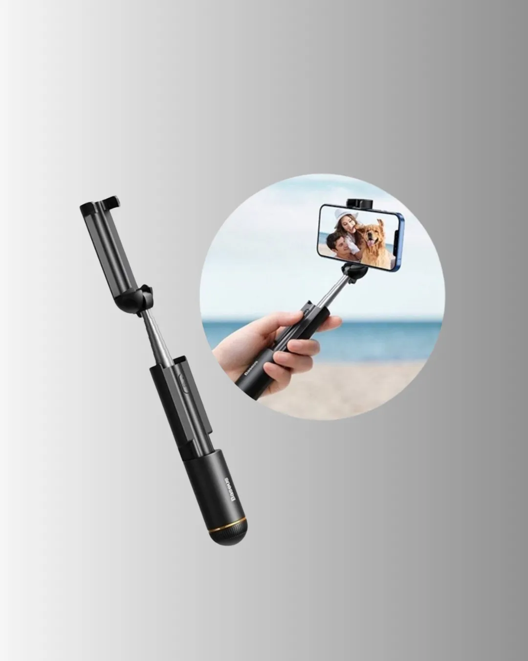 Bluetooth Selfie Çubuğu – Uzaktan Kumandalı