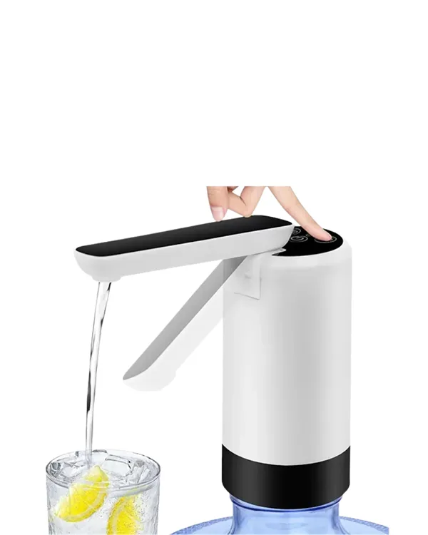 Şarjlı Su Pompası 8000mAh | Cam Damacana Uyumlu | Tek Tuşla Kontrol | USB Şarjlı Otomatik Dolum