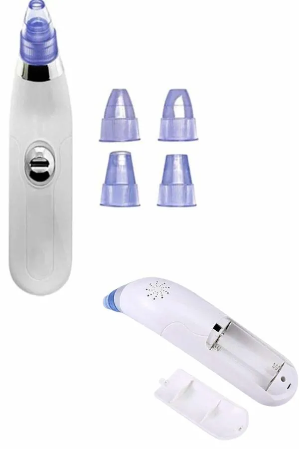 4 Başlıklı Vakumlu Siyah Nokta Ve Yüz Temizleme Cihazı