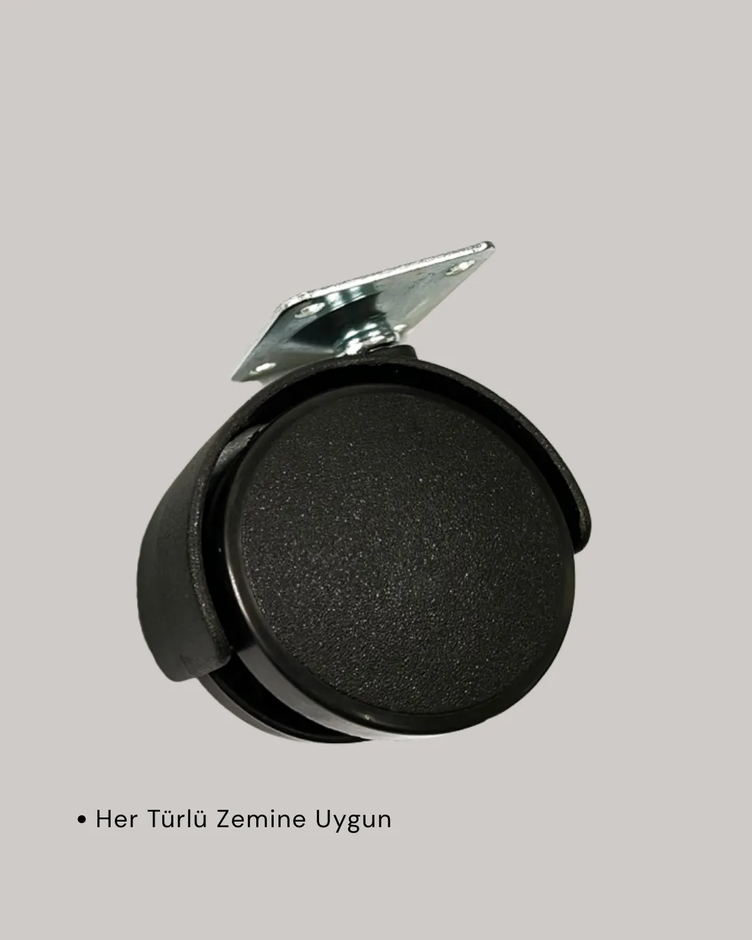 4 cm Kilitsiz Tekerlek Ayak Seti Zemin Koruyucu