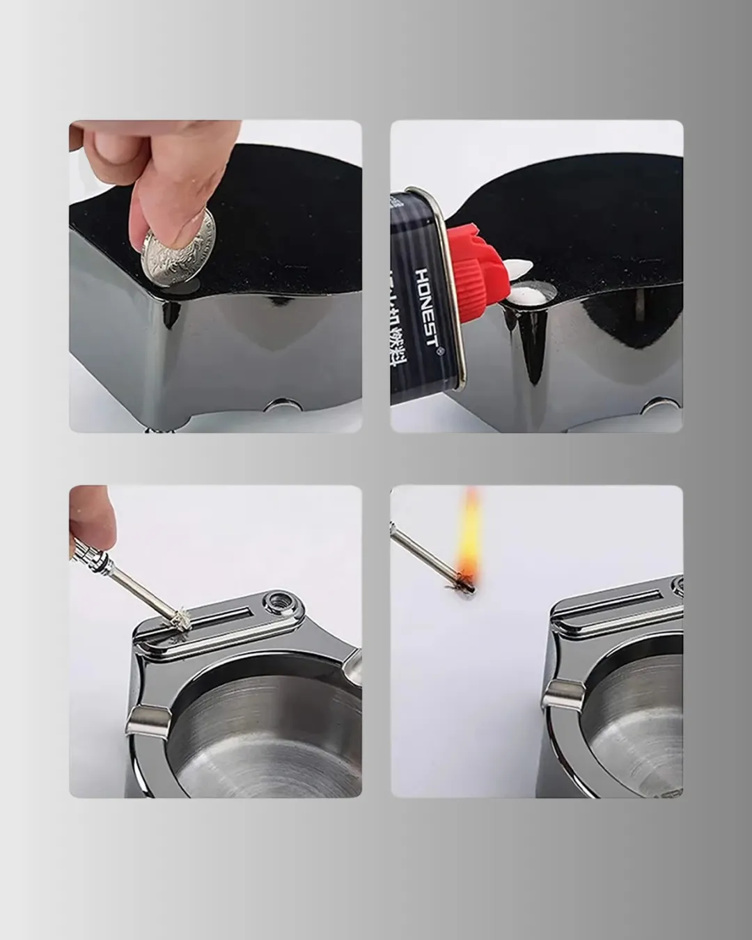 BENZİNLİ KÜLLÜK GRİ