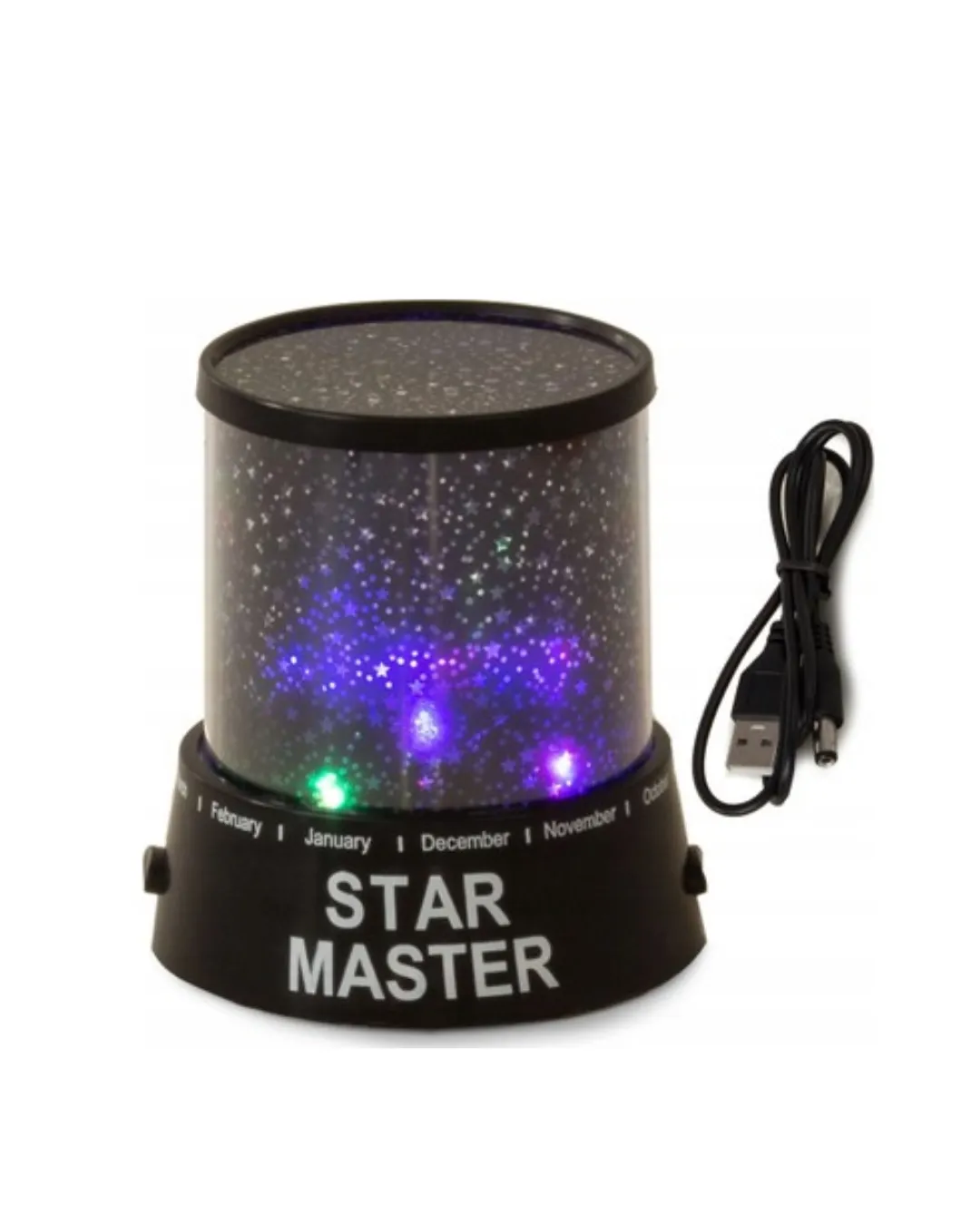 Star Projektör Gece Lambası Tavana Yıldız Yansıtan LED Işık