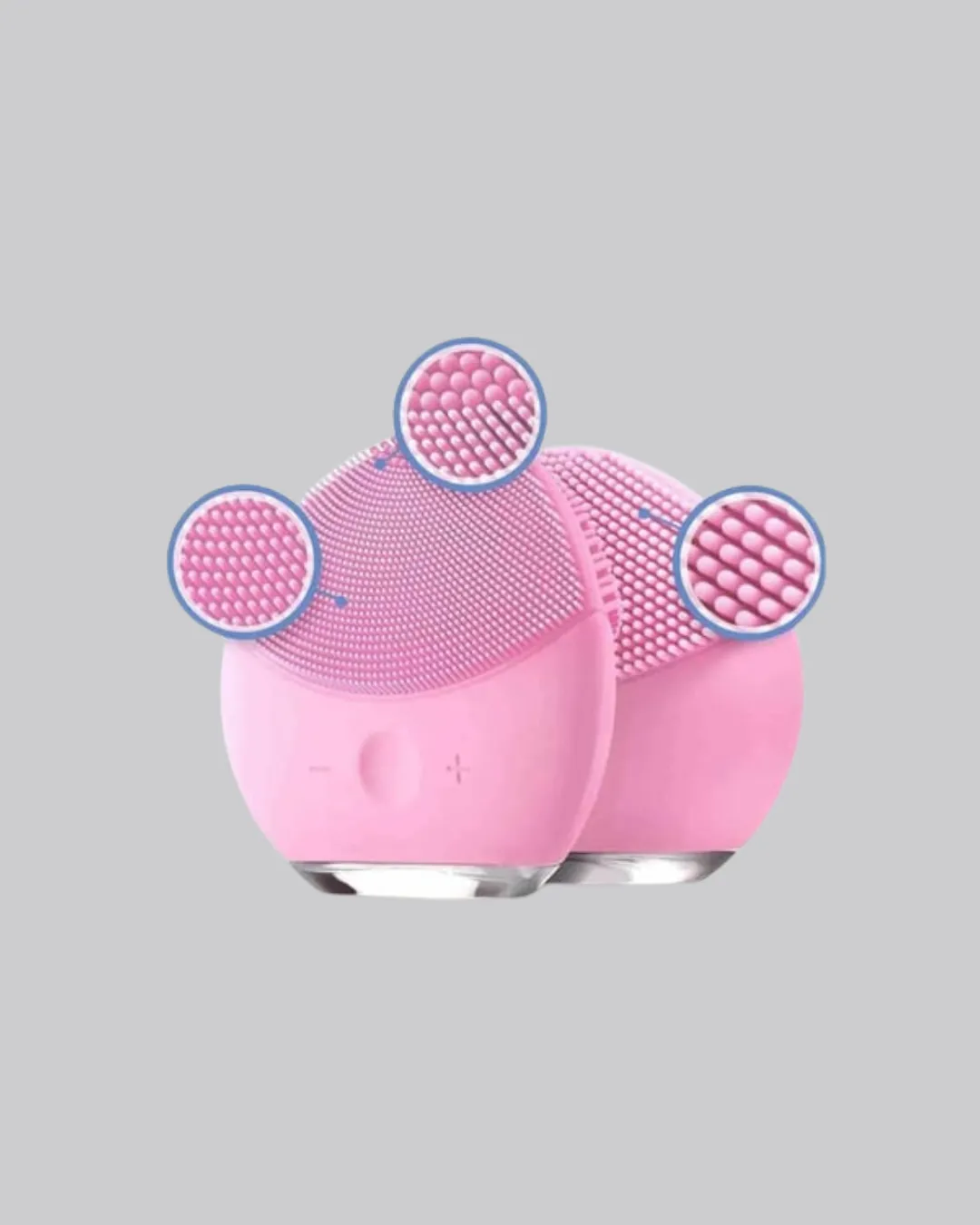 Silikon Yüz Temizleme ve Masaj Aleti – Su Geçirmez, Taşınabilir ve Cilt Dostu