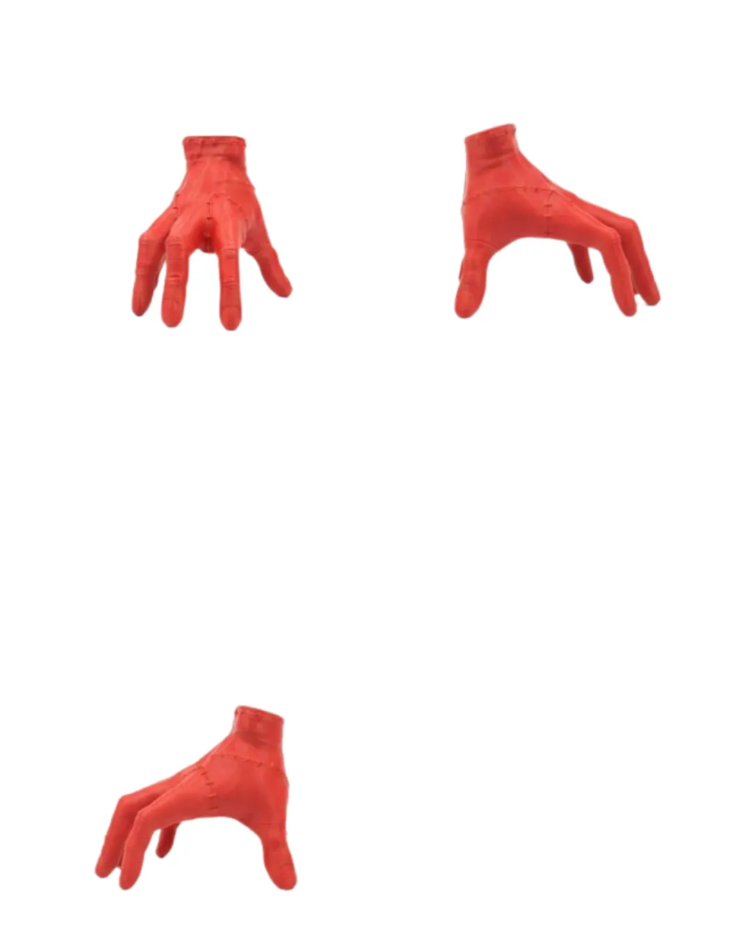 3D Modern Kırmızı El Obje 17x16 cm Ev ve Ofis Dekorasyonu