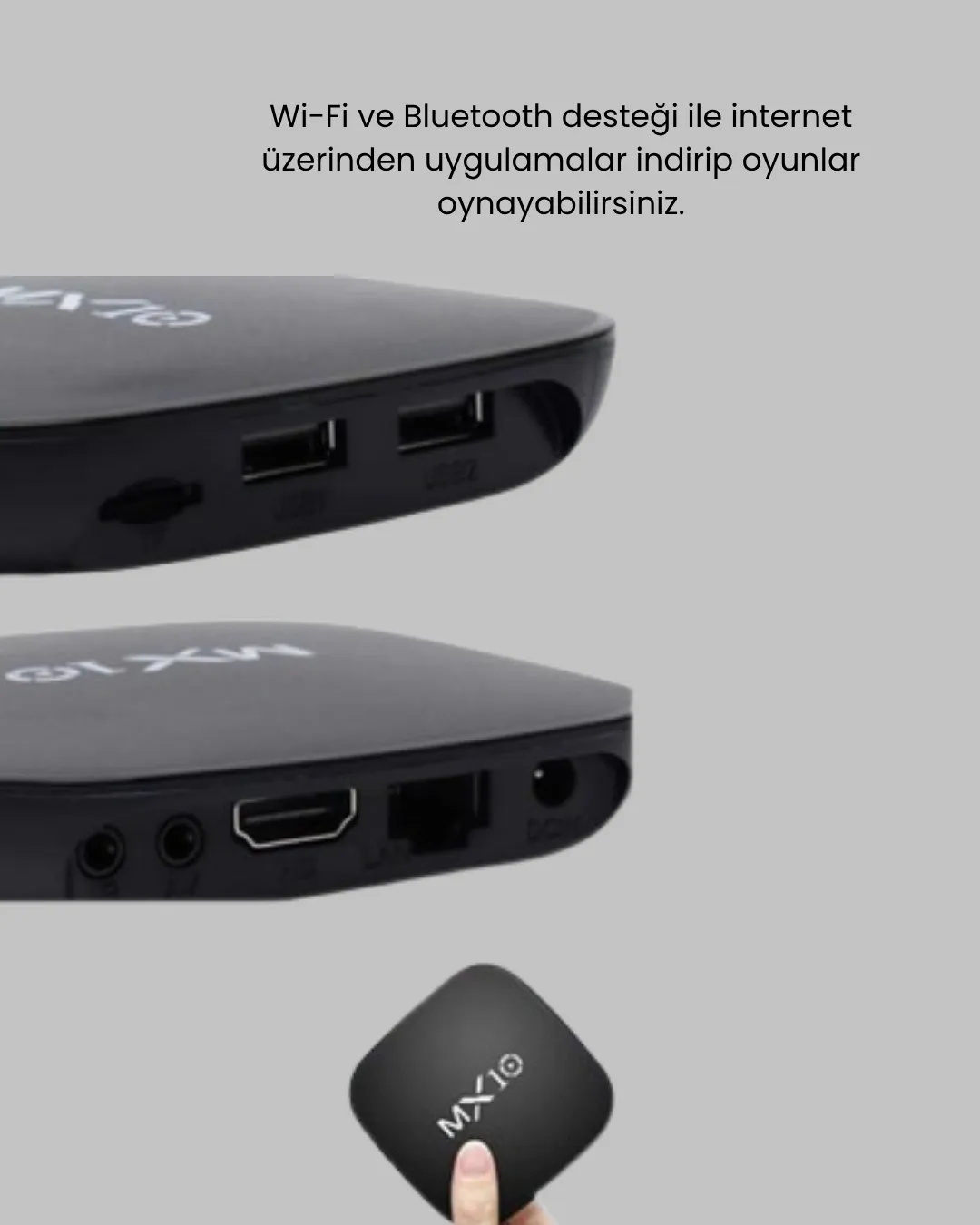 Android 4K TV Box – Wi-Fi, Bluetooth, Dolby Ses, 60 FPS Ultra HD