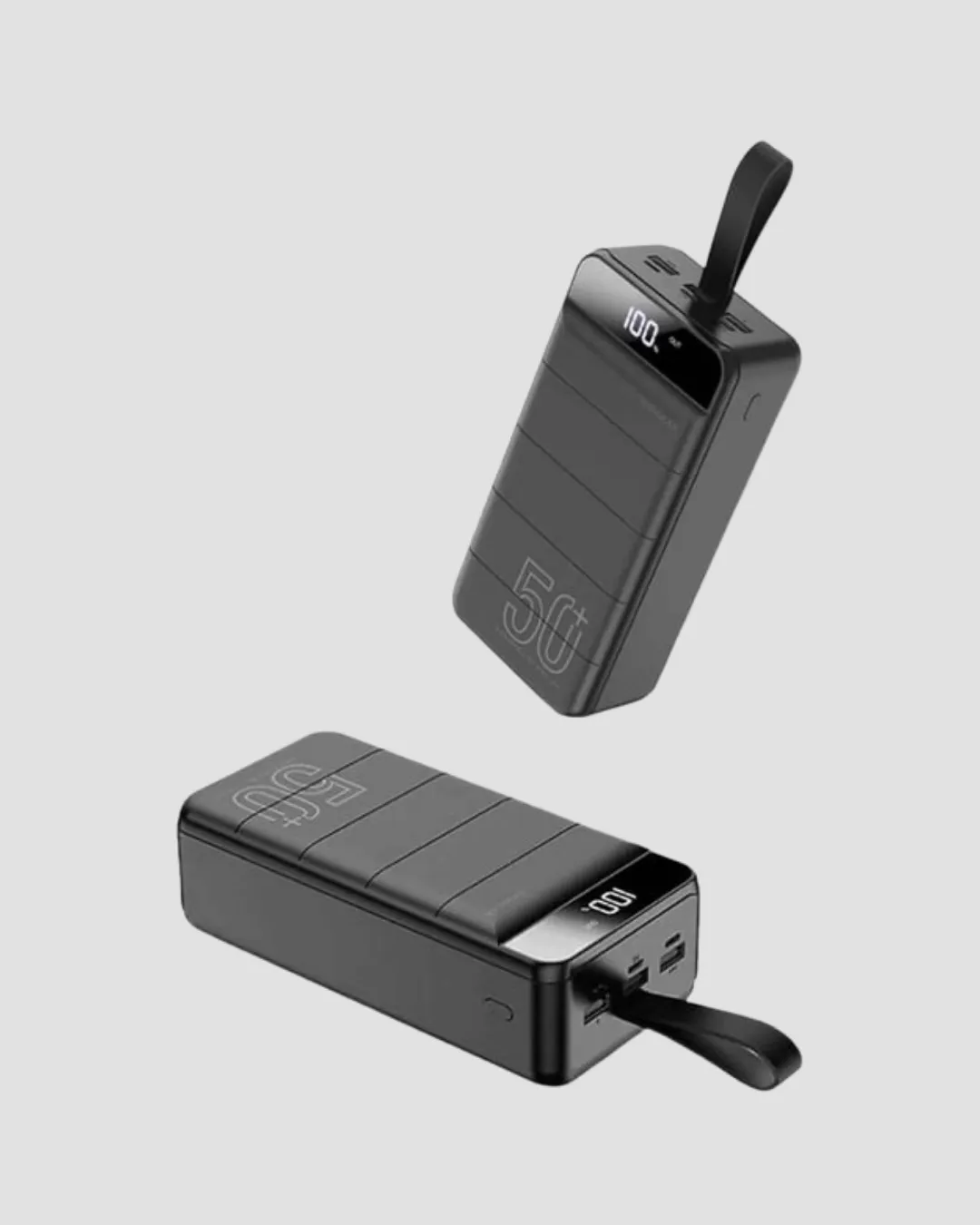 Profesyonel 50.000 mAh Powerbank – Aynı Anda Birden Fazla Cihaz Şarj Eden, Dayanıklı ve Güvenli Taşınabilir Şarj Cihazı