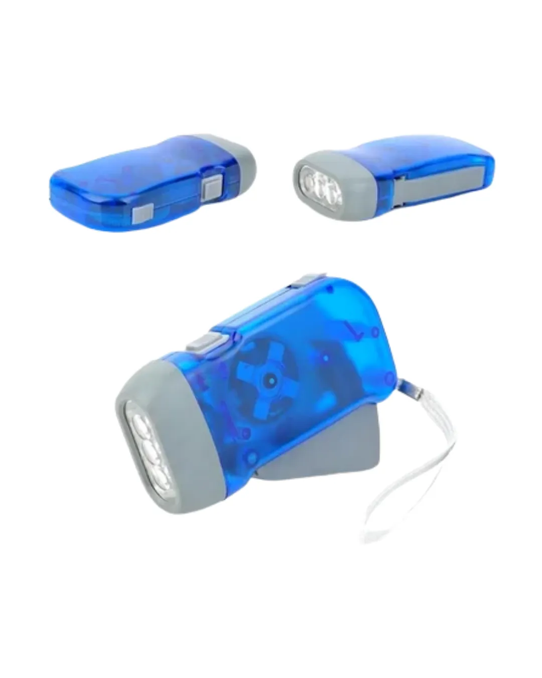 Kendiliğinden Şarjlı El Feneri Pilsiz Manuel Şarjlı Güçlü Işık