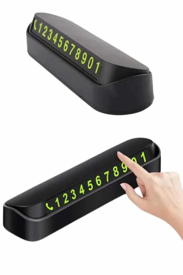 Araç Park Numaratörü Tüm Araçlara Uyumlu Araba Numaralık