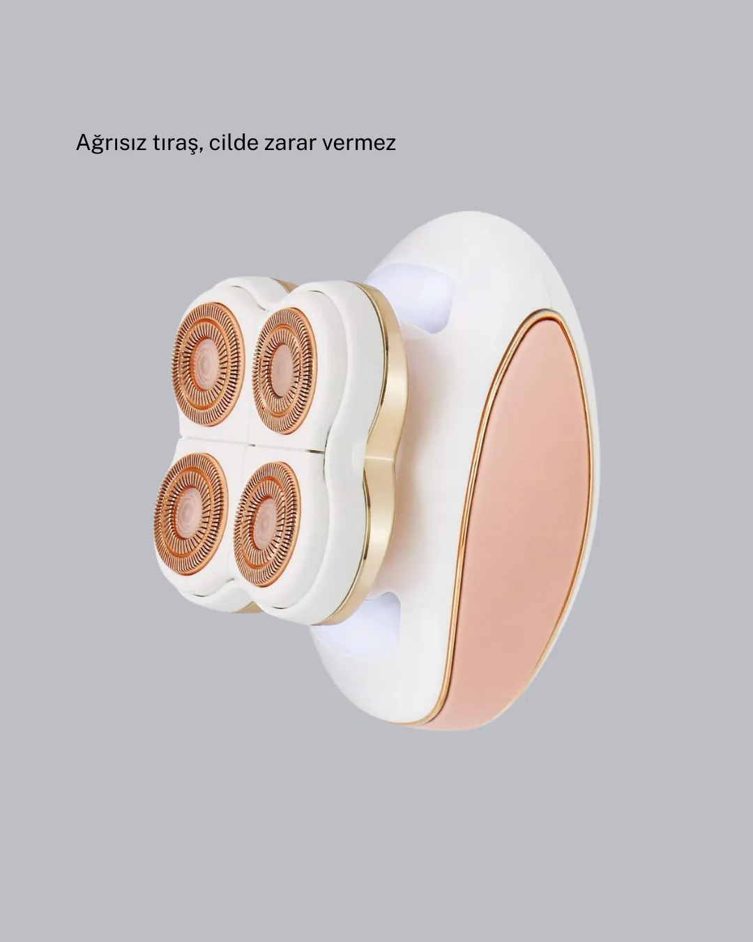 Ağrısız Vücut Tüy Alma Cihazı Dört Başlıklı Pürüzsüz Tıraş