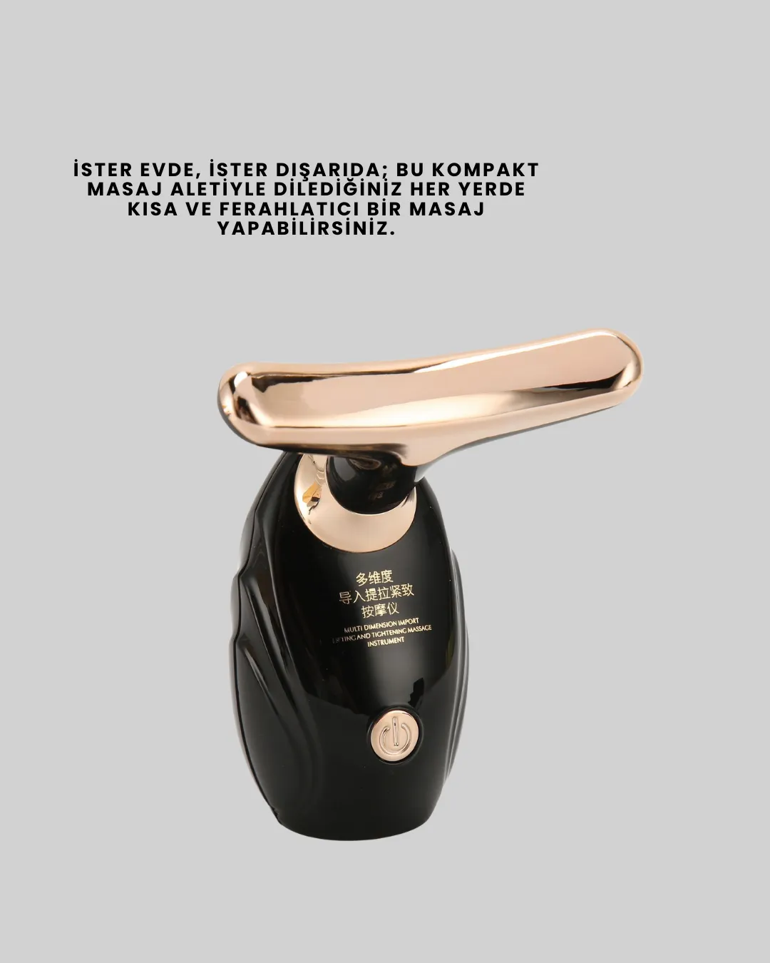 Cilt Bakımına Özel Masaj Aleti – Kompakt, Taşınabilir ve Sessiz Kullanım