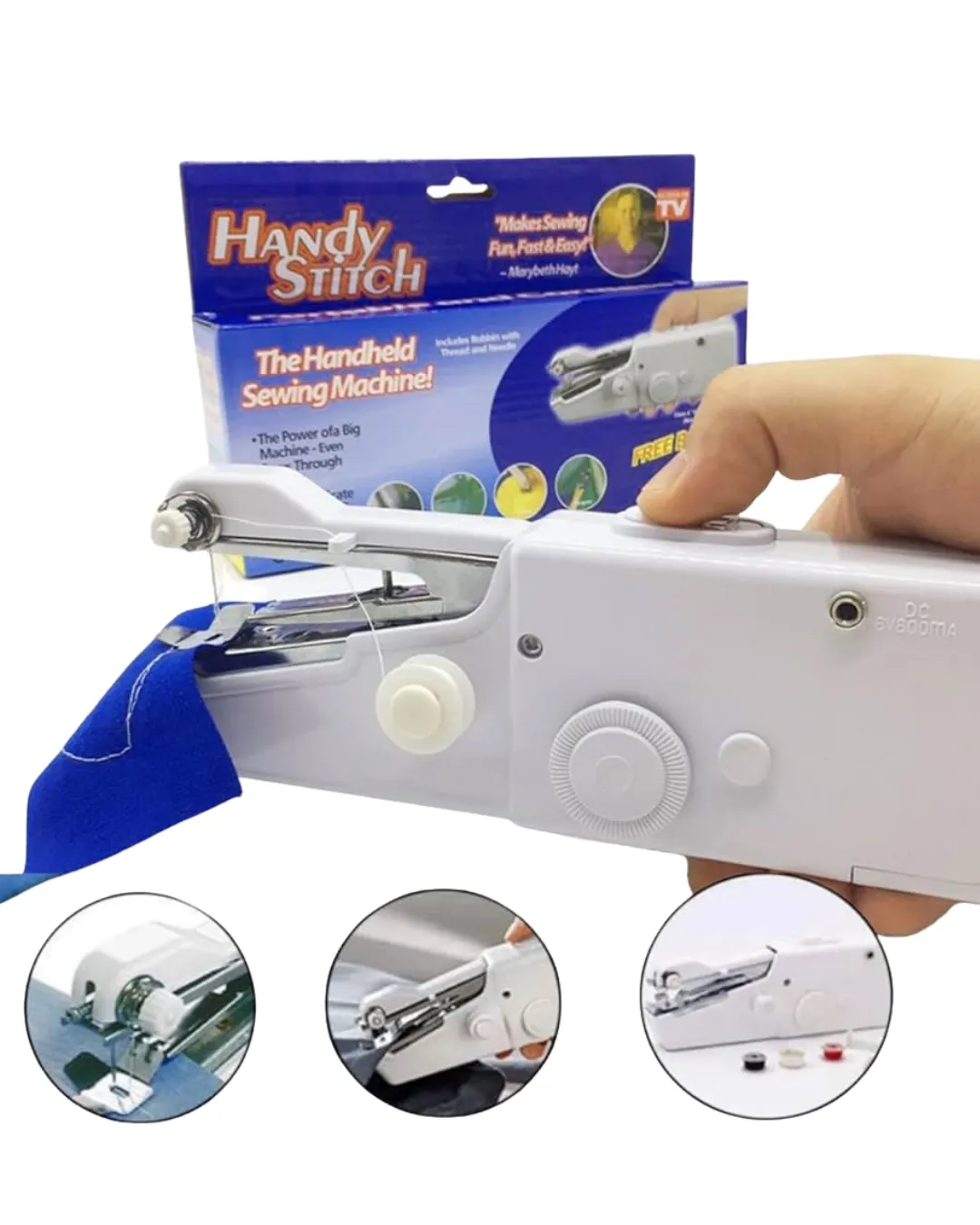 Pratik Mini Dikiş Makinesi Yeni Başlayanlar İçin Taşınabilir