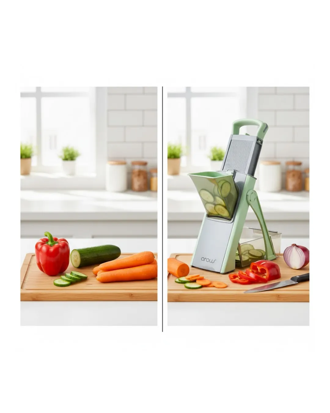 Güvenli Kullanımlı Paslanmaz Çelik Sebze Rendesi