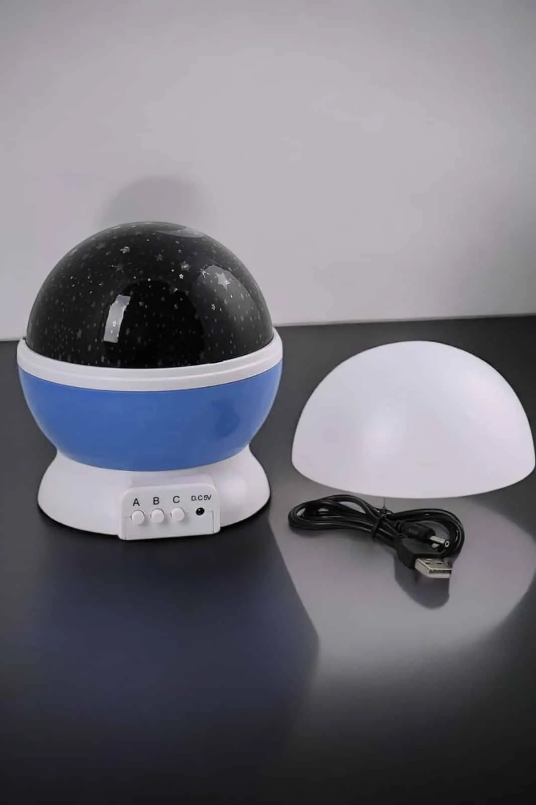 Mavi ve Mor Işıklı Projeksiyon Lambası