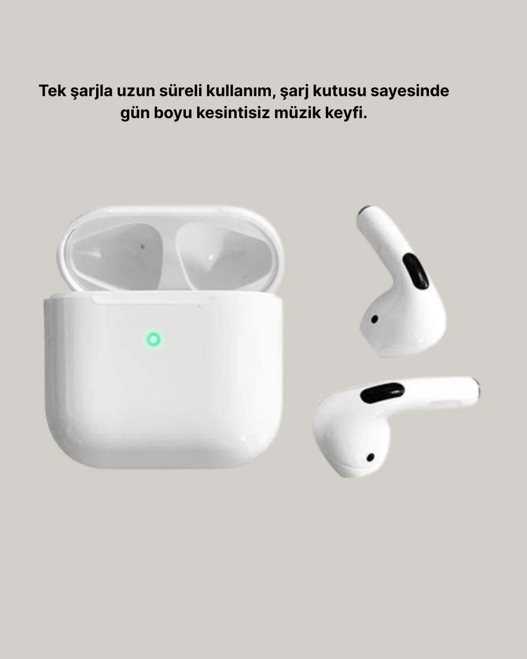 Dokunmatik Kontrollü 2. Nesil Bluetooth 5.0 Uzun Pil Ömürlü Kulaklık