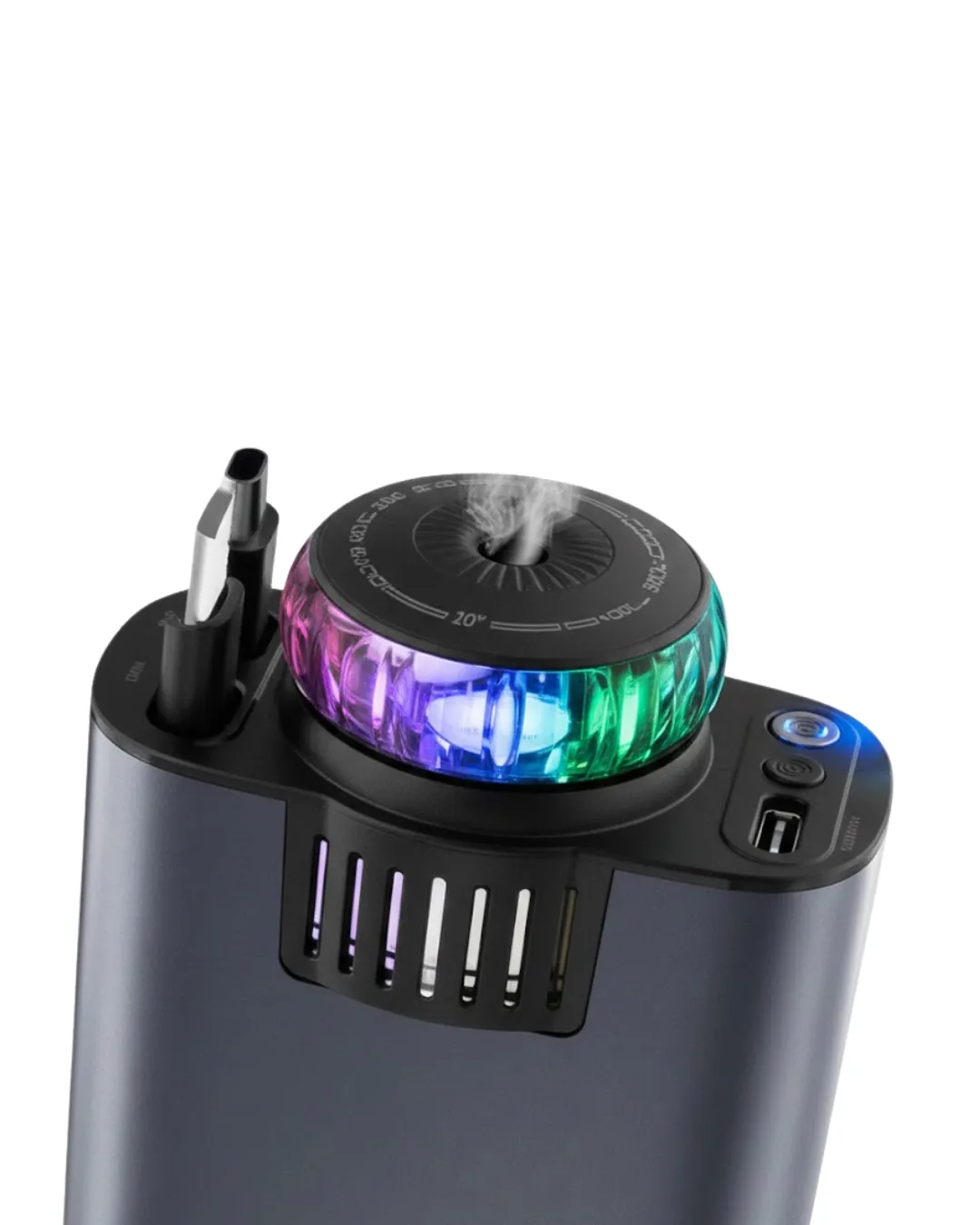 Araç Çakmak Girişli Şarj Cihazı Nemlendirici ve Aromaterapi Özellikli