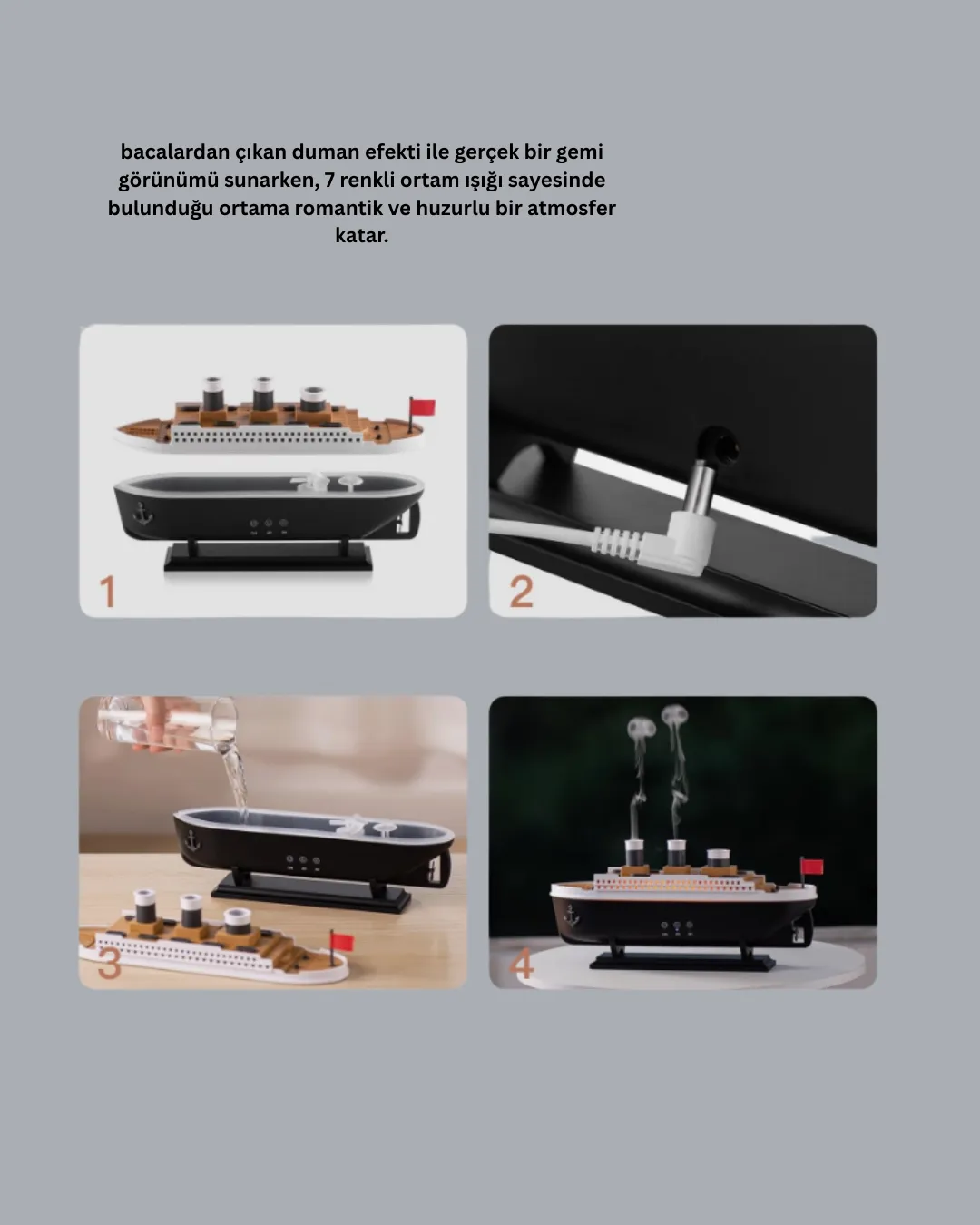 GEMİ TASARIM ODA NEMLENDİRİCİ