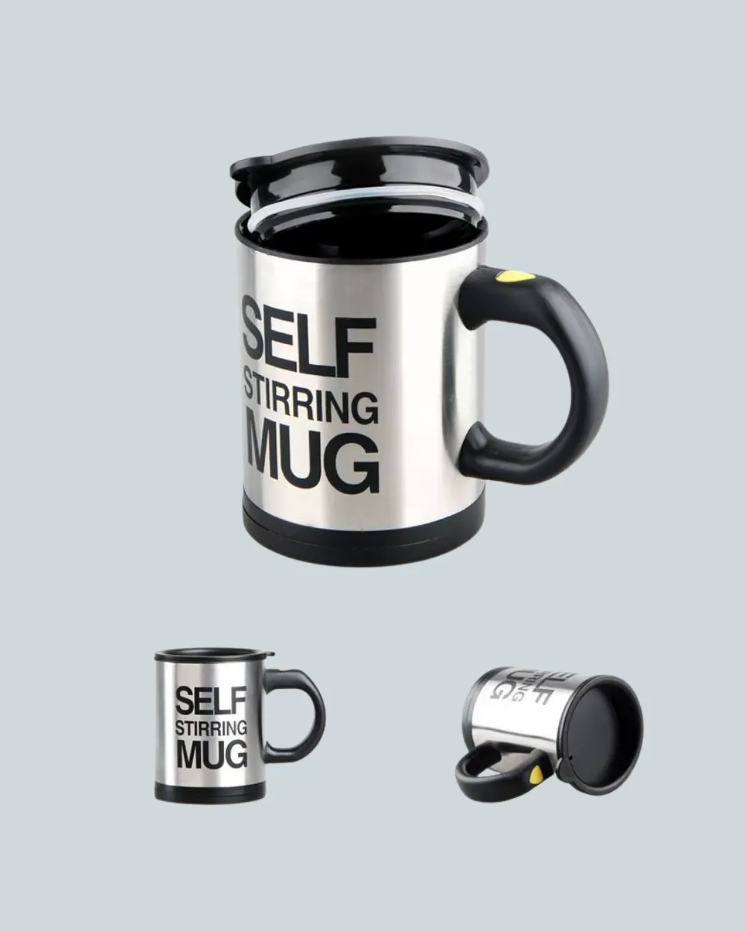 Kendi Kendini Karıştıran Termos Kupa – Pratik, Güçlü Motorlu ve Termos Özellikli