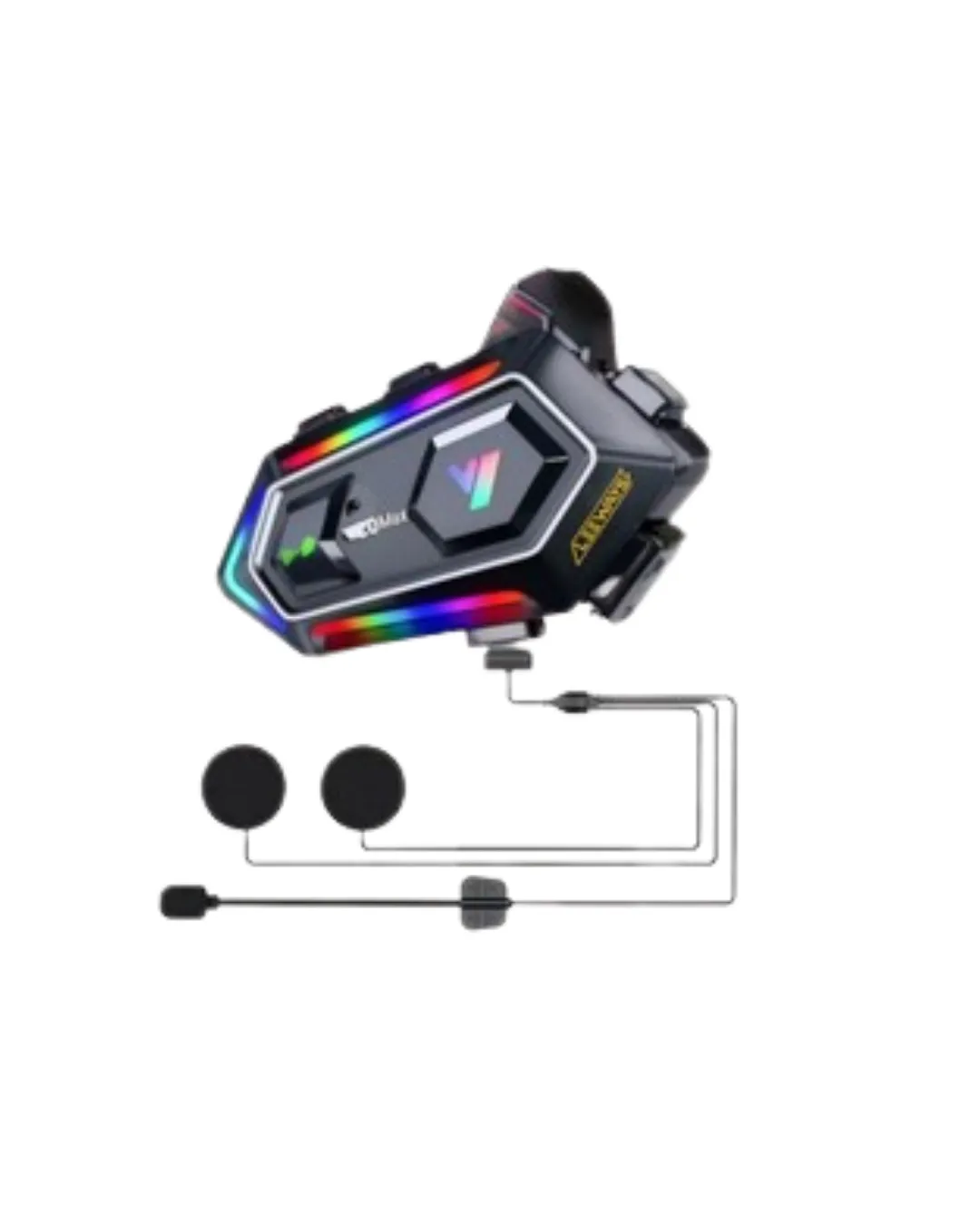 Kablosuz Bluetooth Motosiklet Kask İntercom IPX6 Su Geçirmez