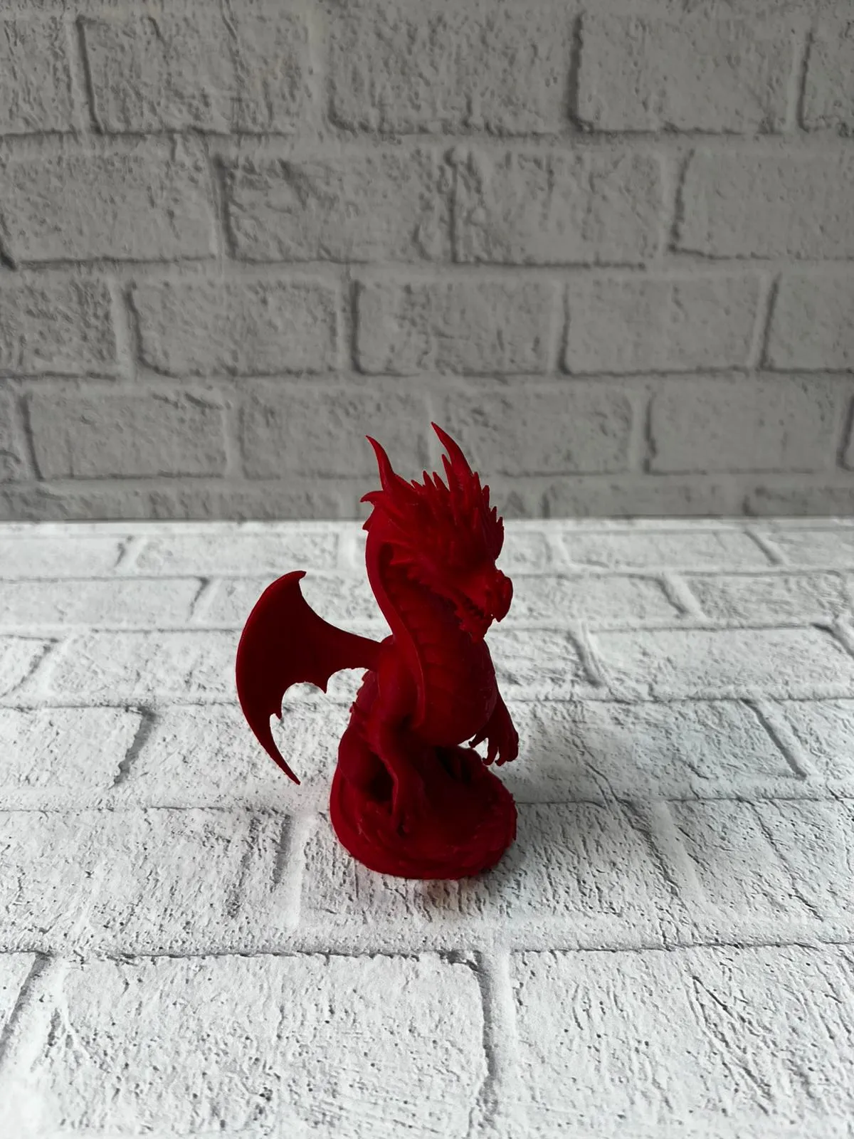 Kırmızı Ejderha Biblo 12 cm