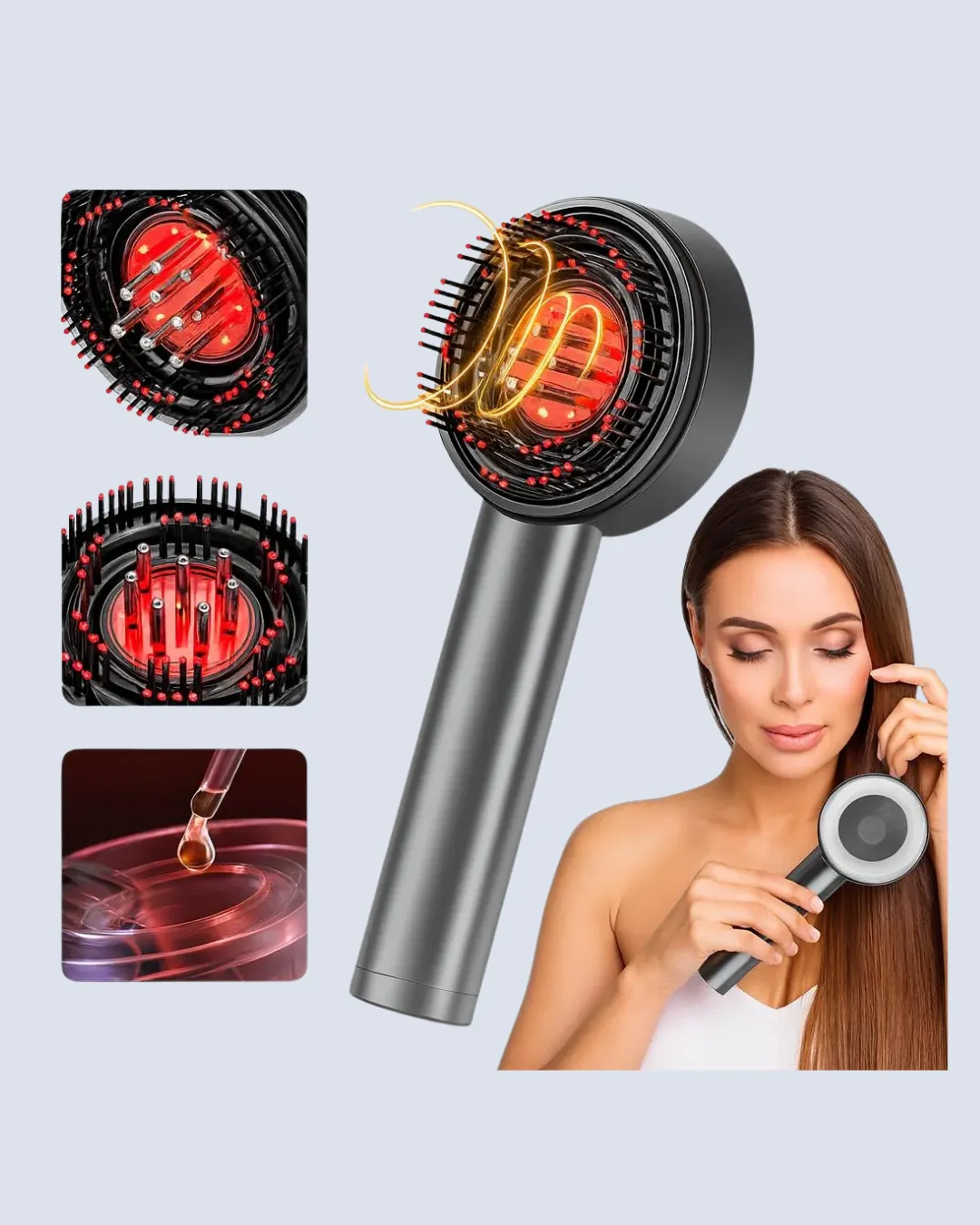 XYT0860 MASAJ BAKIM TARAĞI GRİ