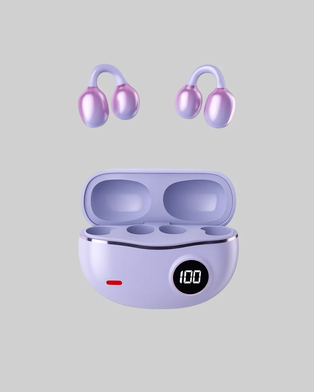 YXG10 Açık Kulak Bluetooth Kulaklık – Klipsli, Güvenli Spor Tasarım, 30 Saat Pil