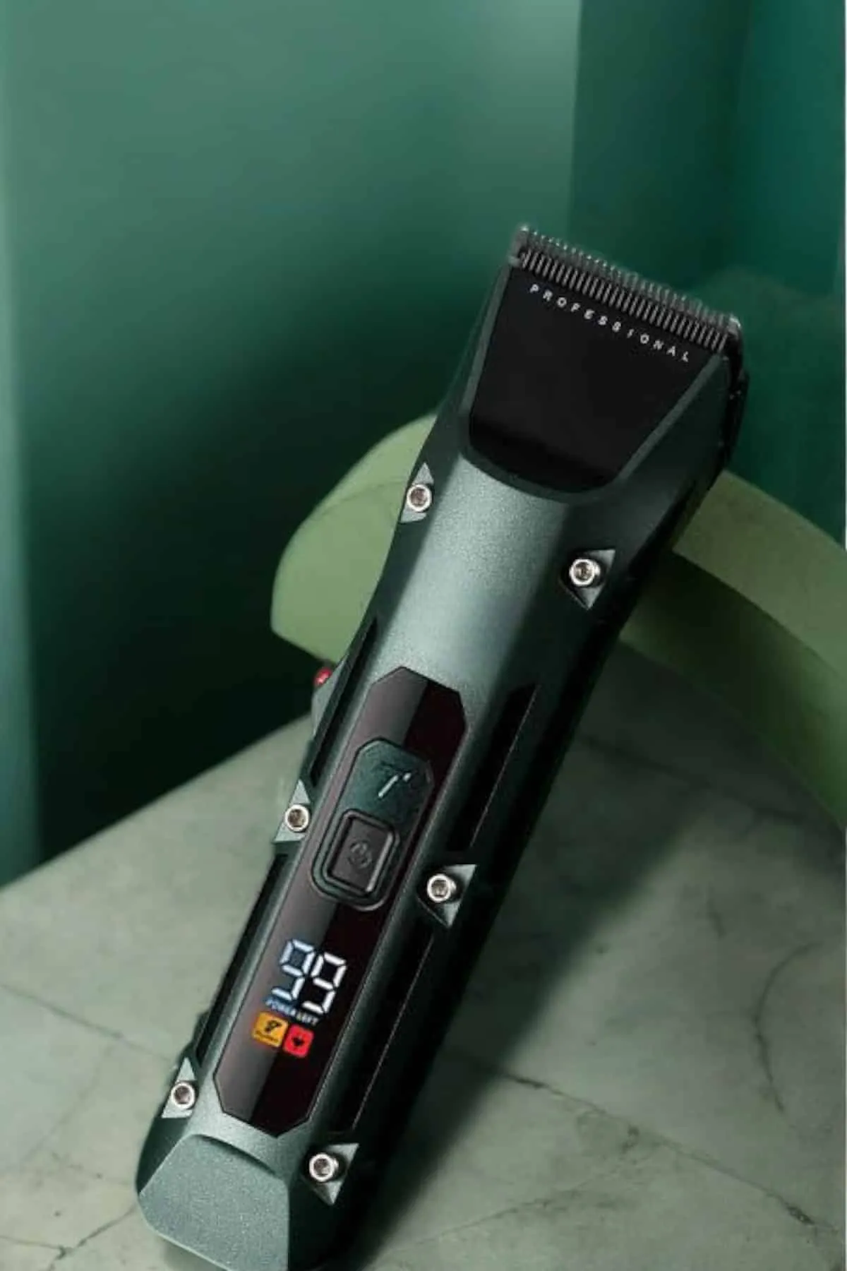 Tıraş Makinesi Dijital Göstergeli Turbo Motor Paslanmaz Çelik