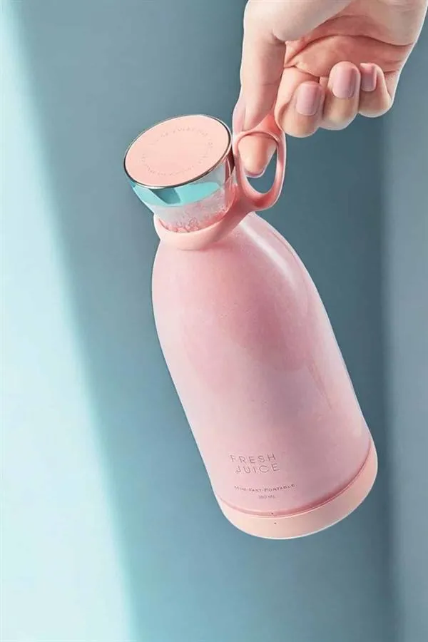 Bardak Blender Smoothie Meyve Sıkacağı Şarjlı Cam Taşınabilir