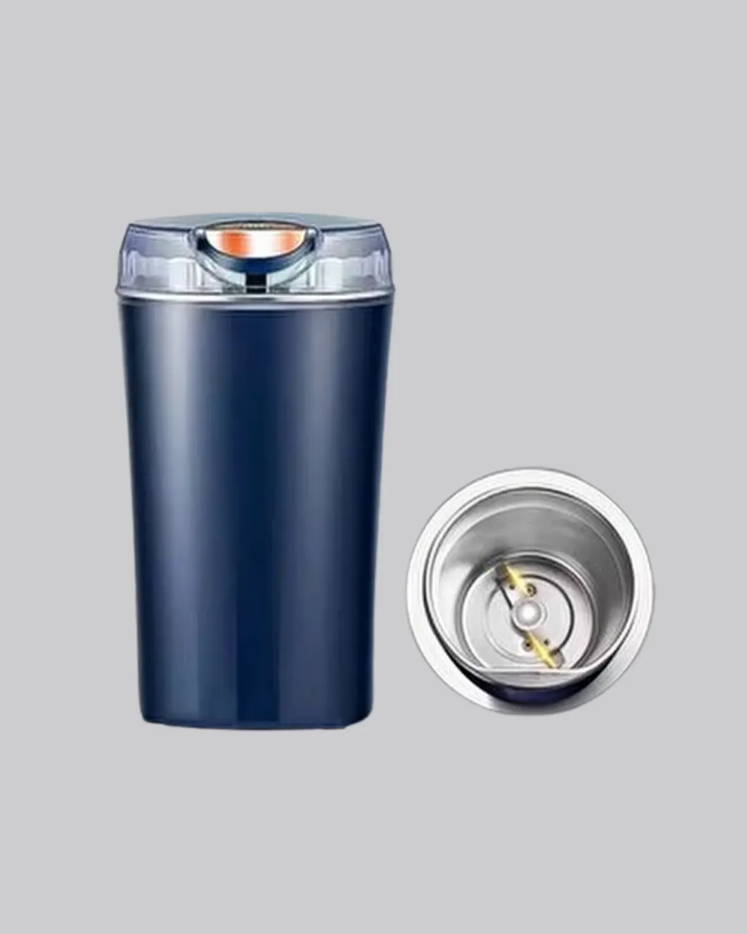 Elektrikli Kahve ve Baharat Öğütücü – Güçlü Motor, Paslanmaz Çelik Gövde, Kolay Temizlik