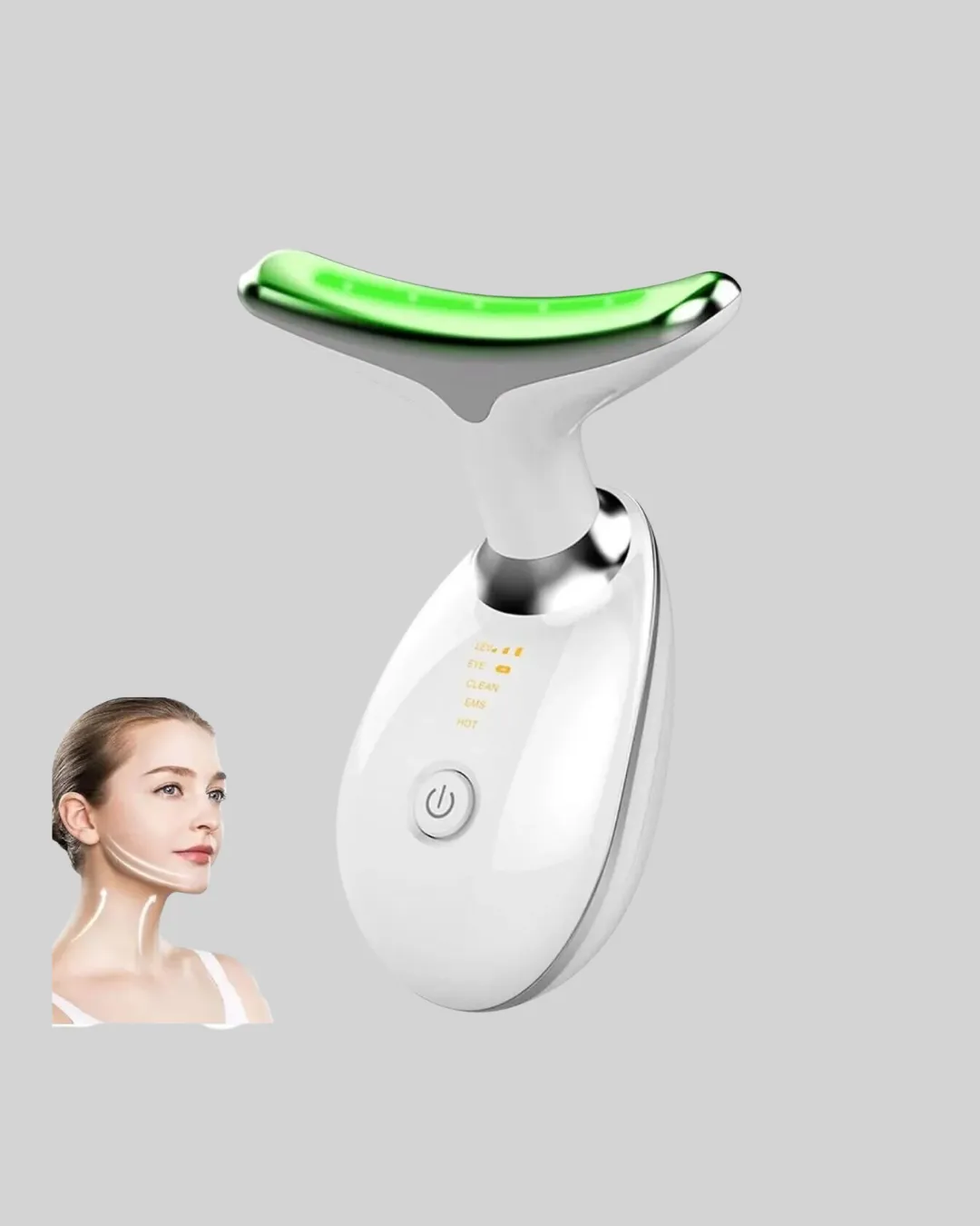 7 Renk LED Işık Terapili Cilt Bakım Cihazı USB Şarjlı